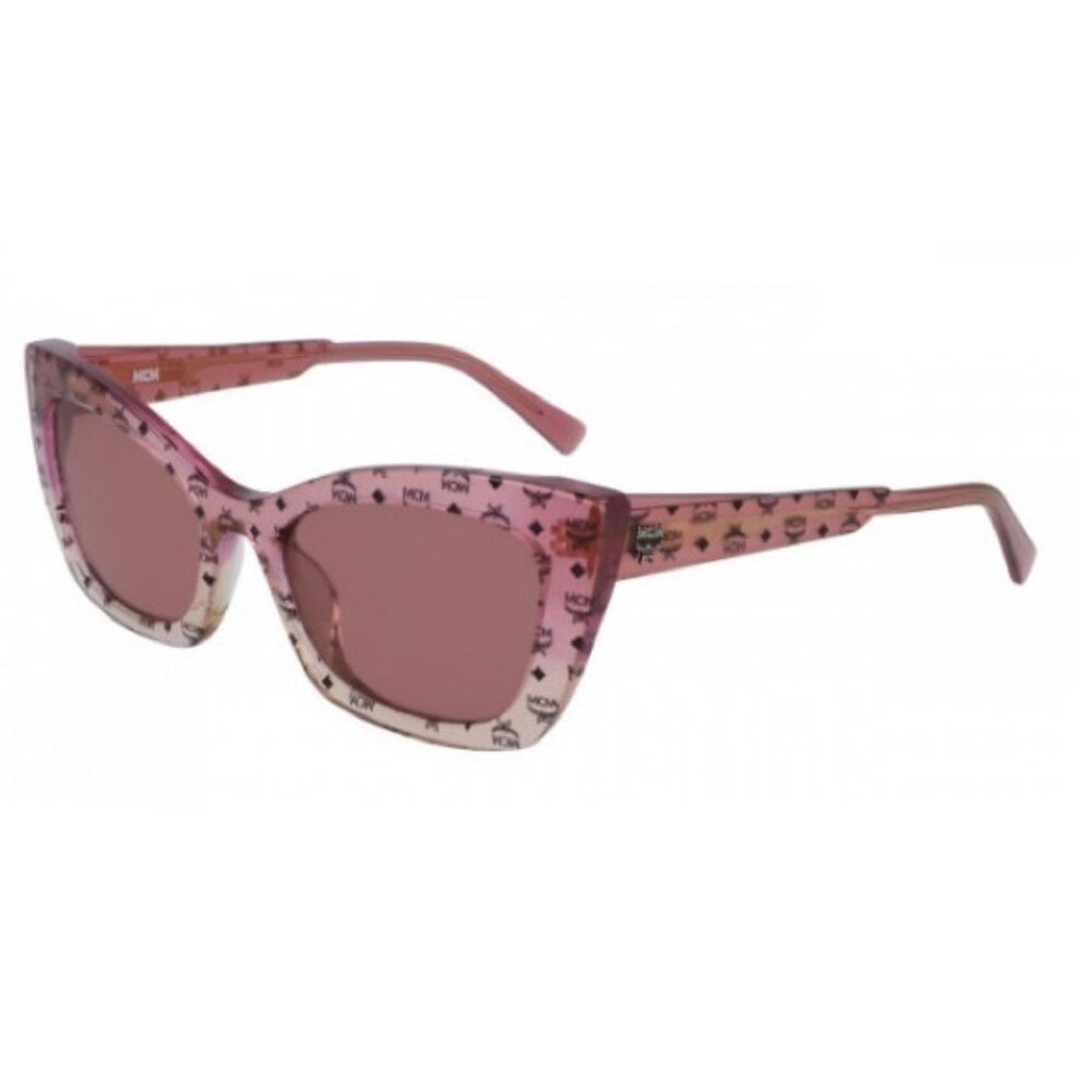 MCM 682S Cat Eye Sunglasses – Rose/Honey Pink – Designer Luxury Eyewear - Picture 4 of 16